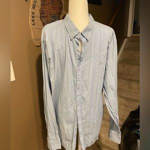 Sean Jean Tailored Fit Casual Button-Down Dress Shirt